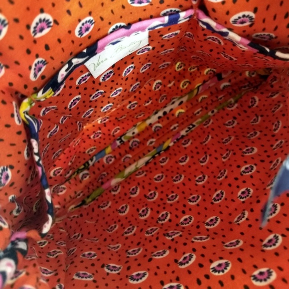 VERA BRADLEY BOHO ABSTRACT COLORFUL TOTE - Picture 6 of 8